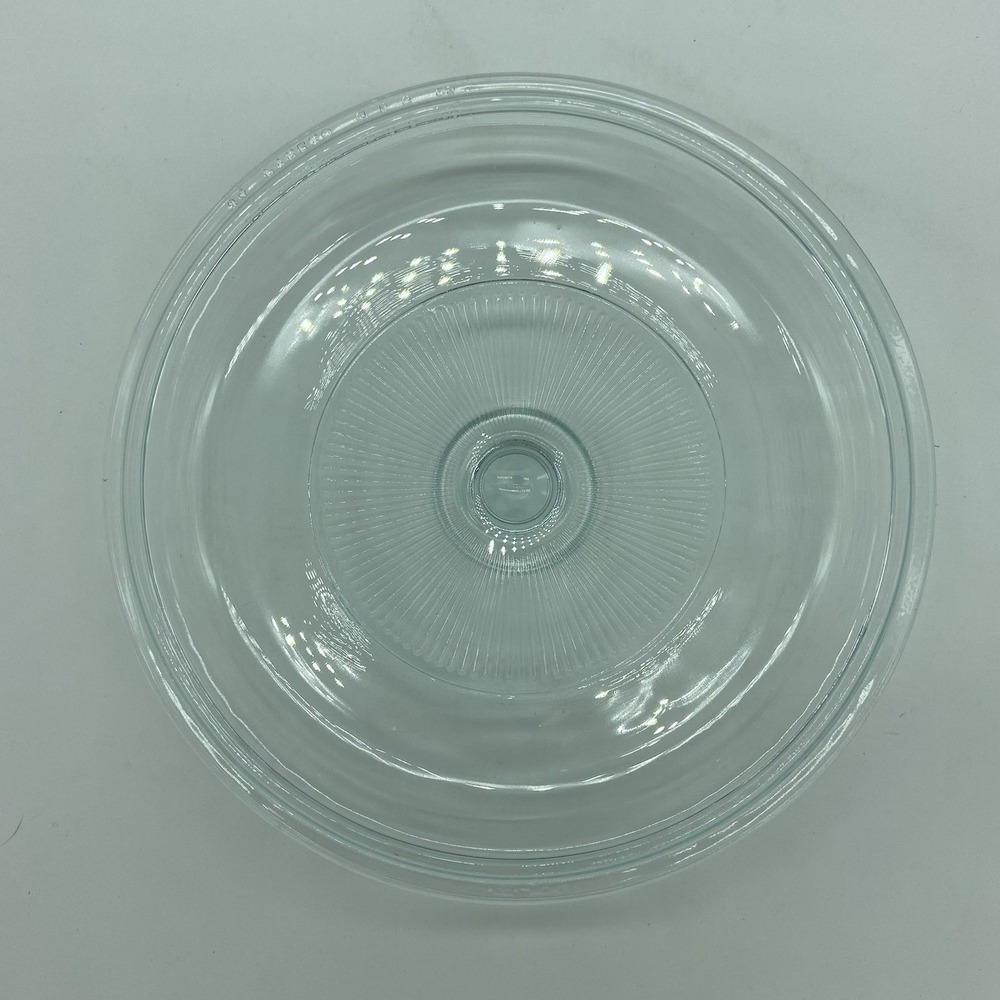 Pyrex G5C‎ Corningware Ribs Ribbed Replacement Lid Only 7.5"  Glass Blue Tint - Picture 2 of 9